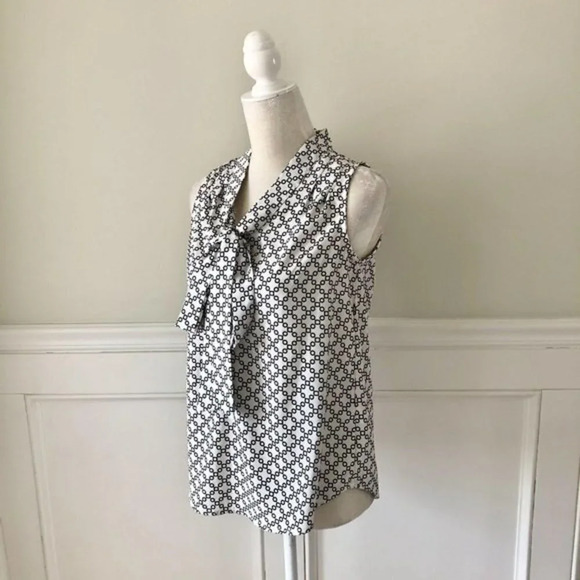 41Hawthorn Stitch Fix Astrid Tie Neck Blouse XS - Picture 3 of 6